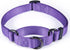Nylon Adjustable Martingale Dog Collars,Comfort and Silky Escape Proof Training Dog Collar with Heavy Duty Metal D-Ring for Active Dogs. (Ultra Vi...