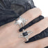 8 Pcs Vintage Silver Rings Sets Y2k Goth Coquette Grunge Chunky Stacking Rings For Women Aesthetic Accessories Jewlery Boho Silver Statement Ring ...