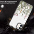 LETO for iPhone 11 Case,Luxury Flip Folio Leather Wallet Case Cover with Fashion Floral Designs for Women,Built-in Card Slots Kickstand,Protective...
