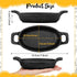 Uiifan 1 Piece Mini Cast Iron Skillet 6 x 3.8'' Small Oval Skillets Cast Iron Cookware Set 8 oz Single Serve Dish Pans Mini Casserole Dish for Bak...