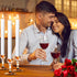Flameless Taper Candles with Timer,10 Inch LED White Candlesticks Flickering,Battery Operated 3D Flame Wick Window Candles,Plastic Fake Stick Cand...