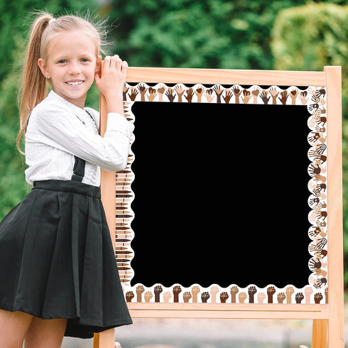 69ft Diversity Bulletin Board Borders Equality Growth Mindset Bulletin Trim Borders for School Classroom Sunday School Office Party Wall Decor...
