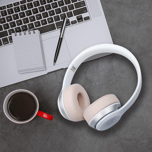 Ear Pads Replacement for Beats Solo 3 - GVOEARS Earpad Cushions Covers for Solo 2 Solo 3 Wired Wireless ON-Ear Headphones with Noise Isolation Mem...