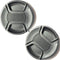 67mm Lens Cap 2pcs with Lens Cap Leash Hole Bundle for Canon for Nikon for Sony DSLR and Other Brand of Cameras Lens...