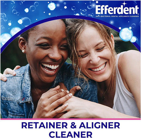 Efferdent Denture & Retainer Cleanser Tablets, Essential Clean, 20 Tablets (Pack of 4)...