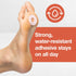 ZenToes Callus Cushions Round Foam Padding with Water-Resistant Self-Stick Adhesive, Protects Foot, Heel and Toes from Rubbing and Friction, Pain ...