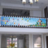 Probsin He is Risen Banner 120" x 20" Happy Easter Banner Decorations Party Supplies Eggs Cross Home Decor with Brass Grommets for Outside Indoor ...