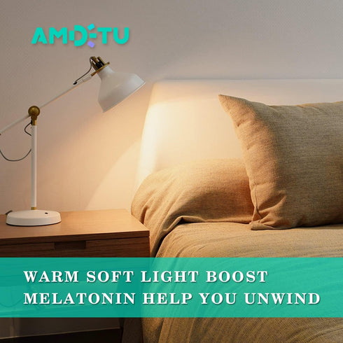 AMDTU E26 Globe Light Bulbs, Frosted G16.5 Edison Light Bulb Led 60 watt 600lm 2700k Soft White,Dimmable Vintage Warm Chandelier Light Bulbs for B...