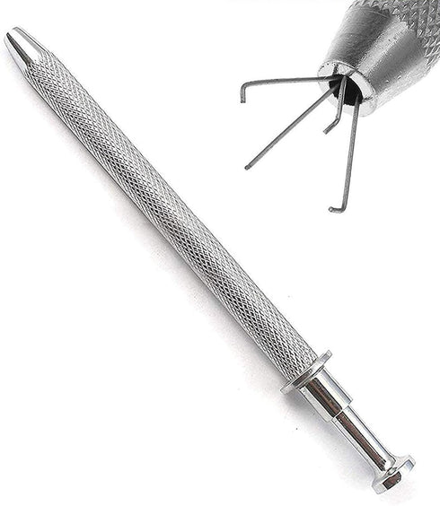 OdontoMed2011® IC Pickup/Thread Picker/BGA Chip Picker/Electronic Component Catch/ 4 Clamp IC Chip Metal Catcher/Manicure Cotton Ball Claw. ODM...