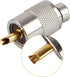 10 Pack UHF PL259 Solder Connector Plug with Reducer for RG8x, RG8, RG59, LMR-400, RG-213 Coaxial Coax Cable?Teflon Material 50ohm Low Loss RFAdap...
