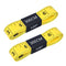 2-Pack 120 Inches/300cm Soft Tape Measure Sewing, Double-Scale Fabric Tape Measure and Body Measuring Tape, Yellow...
