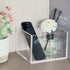 Remote Control Holder, TV Remote Organizer Caddy for Table, Acrylic Remote Storage Box, Clear...
