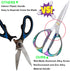 Kitchen Scissors All Purpose Heavy Duty Kitchen Shears for Food, Meat, Poultry, vegetable, Herbs| 7.5inches Utility Scissors for Cooking, Office, ...