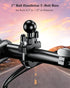 BRCOVAN Handlebar U-Bolt Mount Base with 1'' TPU Ball for Rails 0.5'' to 1.25'' in Diameter, Compatible with RAM Mounts B Size 1 inch Ball Double ...