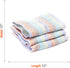 Full Circle Tidy 100% Organic Cotton Dish Cloths, Set of 3, Multicolored...