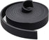 Mandala Crafts 1/2 Inch Wide Black Leather Straps for Crafts - 2.5mm Thick 6 Feet Long Flat Soft Genuine Full Grain Cowhide Leather Strips Bands f...