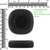Geekria QuickFit Replacement Ear Pads for Marshall Major III Wired, Major III Bluetooth Wireless, MID ANC Headphones Ear Cushions, Headset Earpads...
