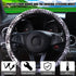 Soft Steering Wheel Cover, 15 Inch Elastic Steering Wheel Protector for Women Girl, Anti-Slip Steering Wheel Vehicle Interior Accessories for Cars...