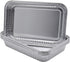 RoadPro Disposable Aluminum Foil Cooking Pans RPSC90696 for use with RoadPro RPSC200 12-Volt Portable Roaster, Silver...