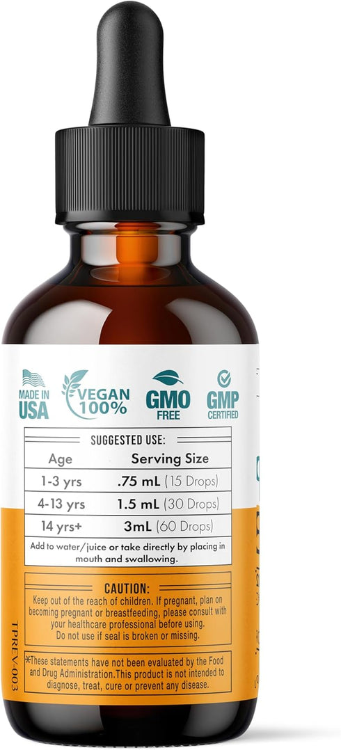 Liquid Probiotic for Women Men & Kids – USDA Organic Acidophilus Probiotic Liquid & Alfalfa Blend – Vegan Probiotic for Gut Health – Dairy, Gluten...