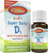 Carlson - Kid's Super Daily D3, Kids Vitamin D Drops, 600 IU (15 mcg) per Drop, Vegetarian, Liquid Vitamin D Drops for Kids, Unflavored, 90 Drops ...