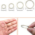 70pcs Round Earring Circle Earrings Beading Hoop Earring Finding Round Beading Hoop Earrings Bulk Earrings Pendant for DIY Craft,Earring Necklace,...