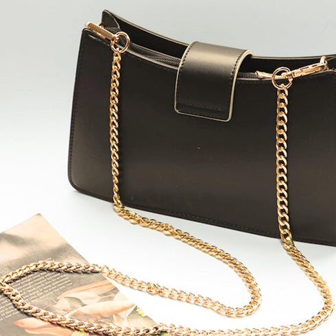 KASBEE Purse Chain Strap, Gold Chain Purse Strap, Crossbody Chain Strap for Purse Shoulder Bag, 47 Inch...