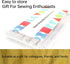 4 Heat Erase Pens Fabric Markers with 32 Refills, 1 Soft Tape Measure,1 Pack Plastic Pencil Box, Fabric markers are suitable forquilting supplies,...