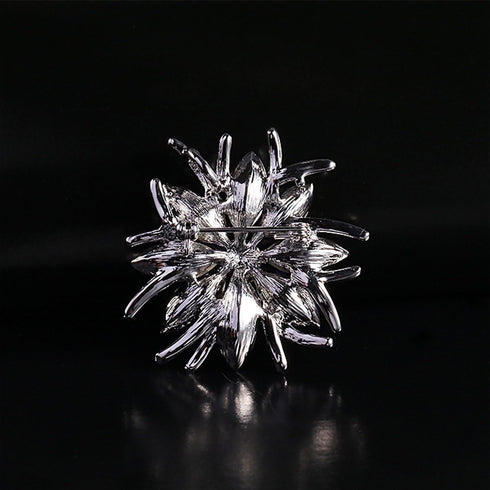 Flower Brooches for Women Brides Created Crystal Brooch | Flower Pins for Clothes | Bouquet Brooches Flower Pin | Brooches for Women Dress | Jewel...