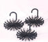 4 Pack Tie Rack Hanger Holder Hooks Organizer for Mens, 360 Degree Rotating Tie Racks, Black...