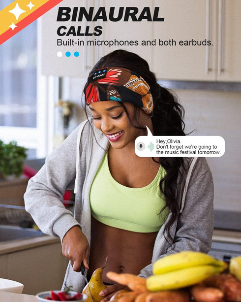 LC-dolida Sleep Mask with Bluetooth Headphones, Sleep Headphones Bluetooth Headband for Sleeping Sports Sleep Mask for Side Sleeper, Best Gift and...