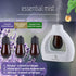 Waterless Essential Oil Diffuser - 3 Time Settings, Adjustable Mist, Rechargeable & Portable - Ideal for Bedroom, Yoga Room, Office...