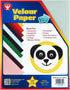 Hygloss Products Velour Paper Soft, Velvety Surface Works With Printers Light Blue, 8-1/2 x 11 Inches 10 sheets...