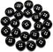 Industrial Pant Buttons (Fits Carhartt, Dickies, Red Kap Work Pants) Class A, B, C, Workshop Commercial Industrial Strength Buttons Measuring 17mm...