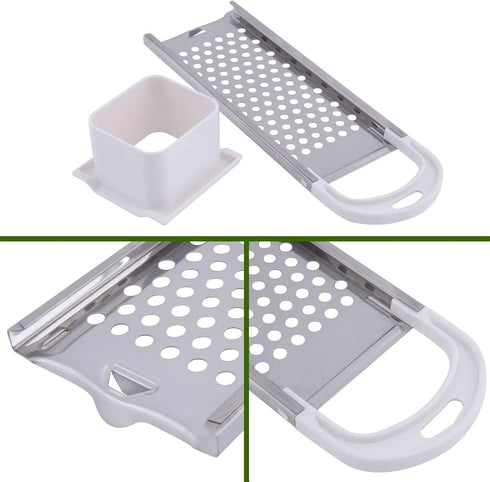 Stainless Steel Spaetzle Maker Spaetzle Noodle Dumpling Maker with Safety Pusher...