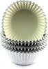 Eoonfirst Foil Cupcake Liners Standard Baking Cups 100 Pcs (Silver)...