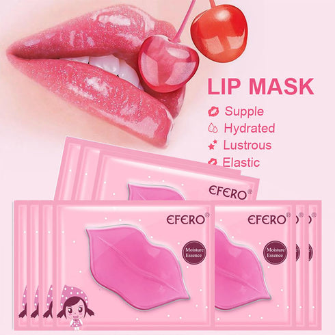 Eakroo 30 Pairs Lip Masks & Eye Mask, Under Eye Masks and Power Crystal Gel Lip Masks, Under Eye Patches for Puffy Eyes, Dark Circles, Eye Bags, W...