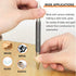 2-Piece Dual Head Nail Setter and Hinge Pin Punch Set, Hammerless 1/32?& 1/16?Spring Nail Set, 5000 PSI Striking Force Door Pin Removal Tool...