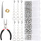 All Size Open Jump Ring and Lobster Clasps Kit for Jewelry Repair Tools Jewelry Making Accessories for Necklace Bracelets Earring Jewelry Making R...