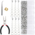 All Size Open Jump Ring and Lobster Clasps Kit for Jewelry Repair Tools Jewelry Making Accessories for Necklace Bracelets Earring Jewelry Making R...
