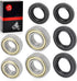 Front Wheel Bearing & Seal For YAMAHA Banshee Warrior 350 1988-2006 Bear Tracker Big Bear Bruin 250 2001-2009 YFZ450 W V R RSE...