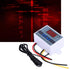 Oumefar Temperature Controller, XH-W3001 DC 110V-220V 1500W 10A Digital Temperature Controller Thermostat Switch with Waterproof Sensor Probe Elec...