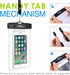 MoKo Waterproof Phone Pouch 2Pack, Underwater Phone Case Dry Bag with Lanyard Compatible with iPhone 14 13 12 11 Pro Max X/Xr/Xs Max/SE 3, Samsung...