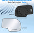 BDFHYK Passenger Side Heated Mirror Glass Compatible with Chevy Avalanche SilveradoTahoe GMC Sierra 1500 Cadillac Escalade Side View Convex Mirror...