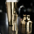 Viski Parisian Cocktail Shaker Set, 25 oz Gold Plated Stainless Steel Shaker With Strainer...