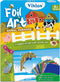 Vinlon Foil Fun Arts and Crafts Kits for Kids, Mess Free Kids Travel Activities Toys, DIY Art Craft Supplies, Gifts for Children, Boys and Girls A...