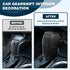 Car Gear Shift Cover, Non-Slip Gear Stick Shift Knob Cover Protector Automotive Interior Accessories for Car, SUV, Truck (Black)...