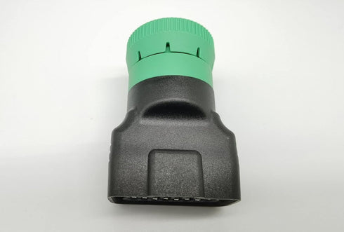 Type 2 Green 9pin J1939 to OBD2 16pin J1962 Female Adapter...
