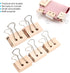 5PCS Clips Large Protective Leather Clips Strong and and Reusable for Office Home School...