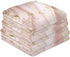 ALAZA Pink Marble and Golden Splatter Paint Kitchen Towels Absorbent Dish Towels Soft Wash Clothes for Drying Dishes Cleaning Towels for Home Deco...